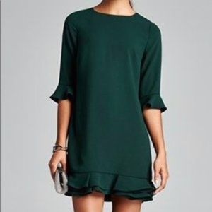 Cece Forest Green Dress